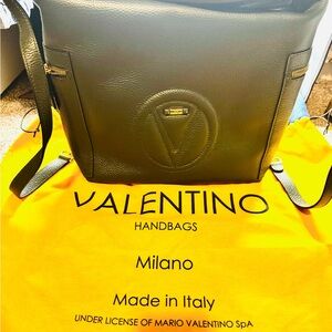 Valentino Green Designer Backpack